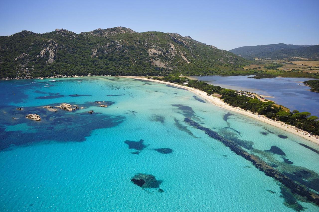 RIVAGES DE LA STAGNOLA T3 NEUF CLIMATISE vue panoramique Mer et Montagne à 150 m Plage Apartamento Pietrosella Exterior foto